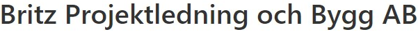 Britz Projektledning och Bygg AB